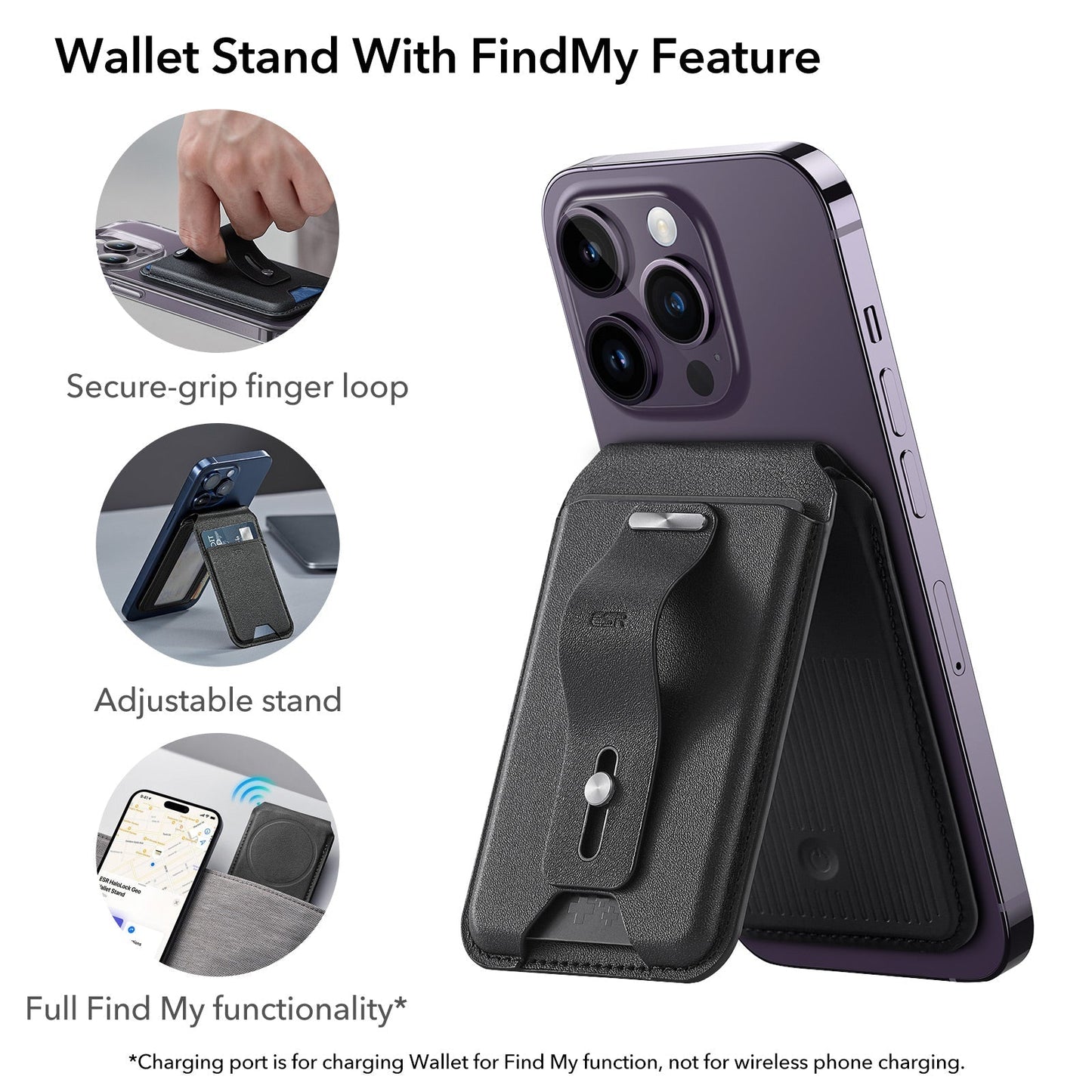 Lockoy™ MagSafe Finder Wallet and Stand